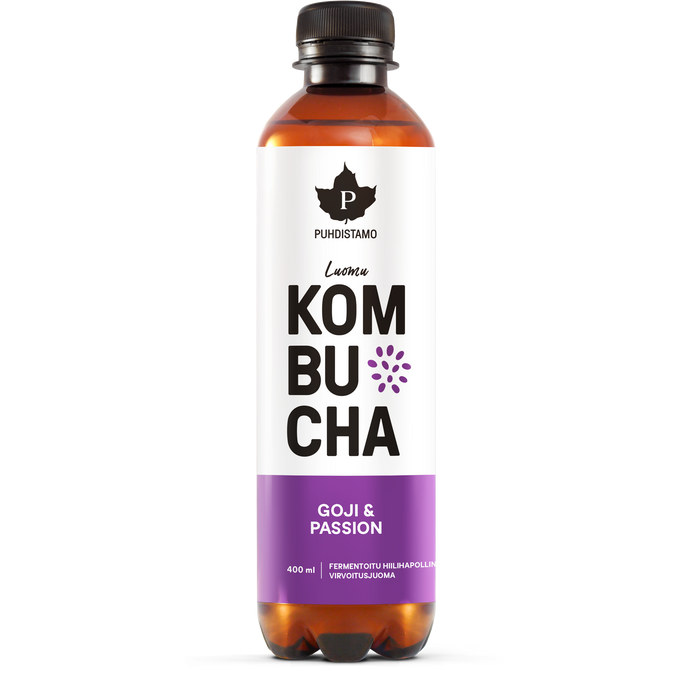 Luomu Kombucha Goji-Passion - 400 ml