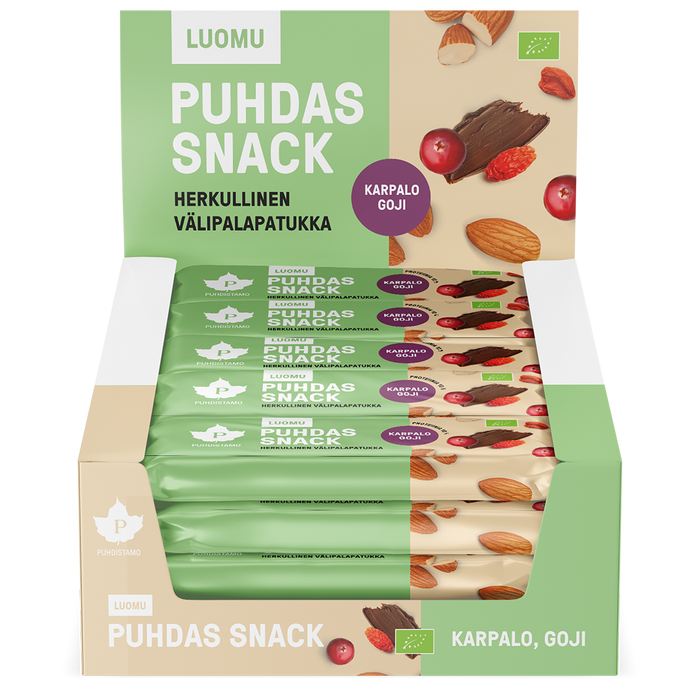 Puhdas Snack™ - Marjainen - 40 g 20-pack