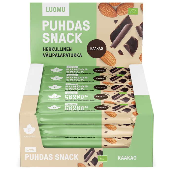 Puhdas Snack™ - Kaakao - 40 g 20-pack