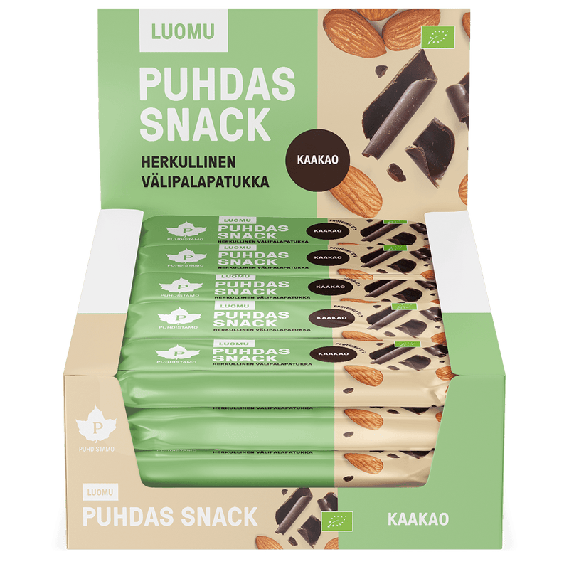 Puhdas Snack™ - Kaakao - 40 g 20 - pack